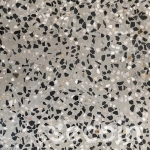 Terrazzo ID-30 Trắng điểm đen